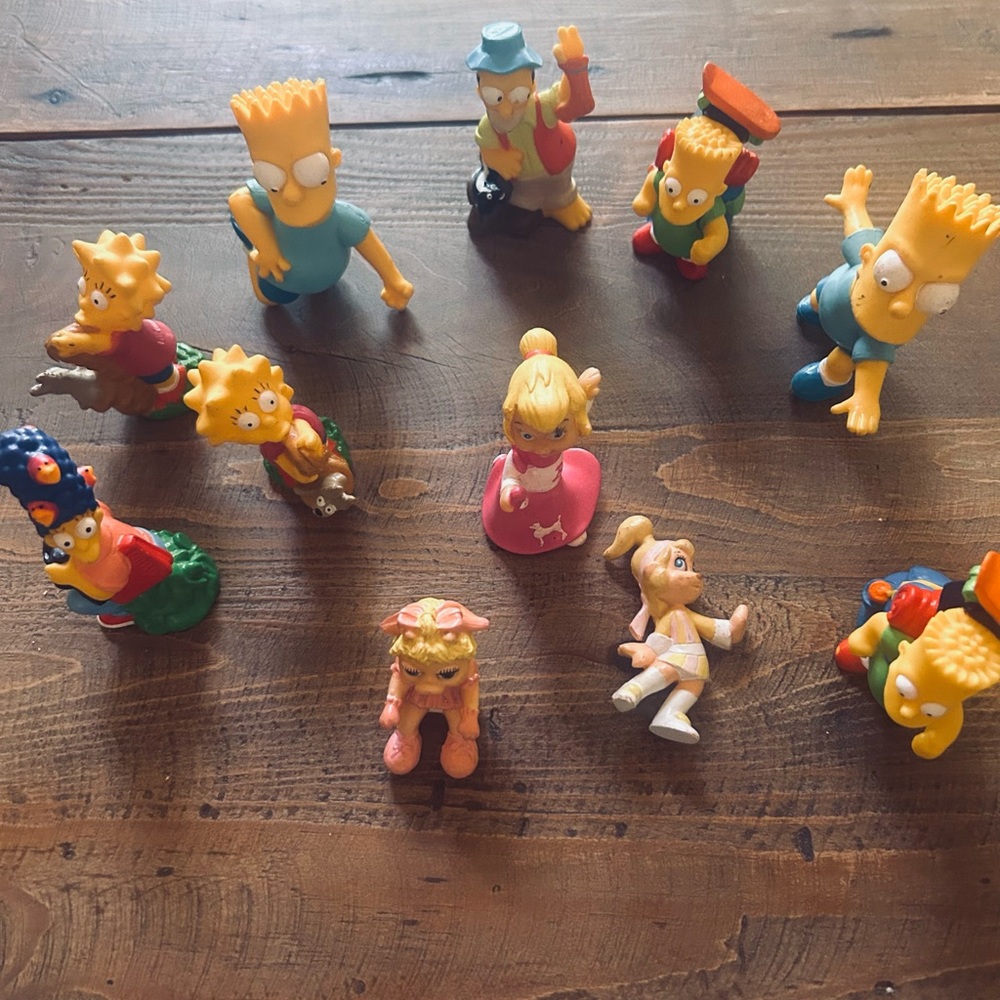 BART SIMPSON vintage figurines